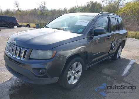 2016 Jeep Compass Sport из США, поврежденный, VIN 1C4NJCBAXGD518761